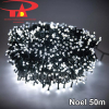 Đèn led trang trí Noel 50m màu trắng