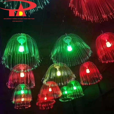 Đèn sợi quang con sứa