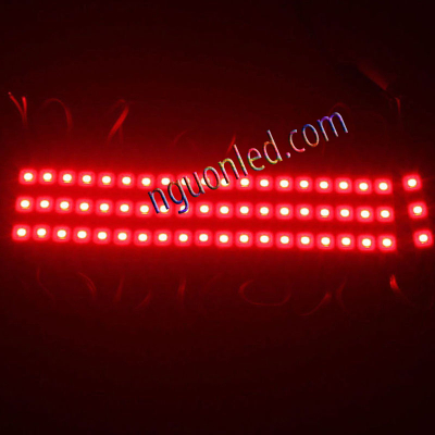 Led hắt 3 bóng màu đỏ