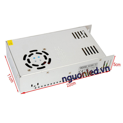 Nguồn tổng 12V-33A có quạt