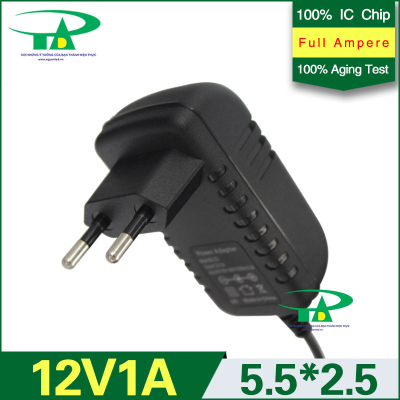 Adapter led 12V 1A cắm tường