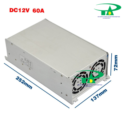 Nguồn tổ ong 12V 60A