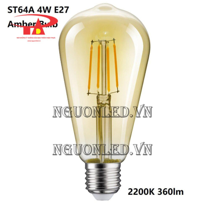 BÓNG ĐÈN EDISON ST64 4W