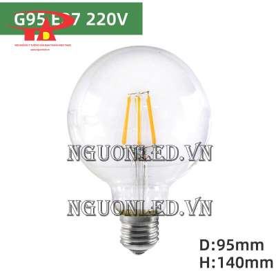 BÓNG ĐÈN EDISON G95 6W