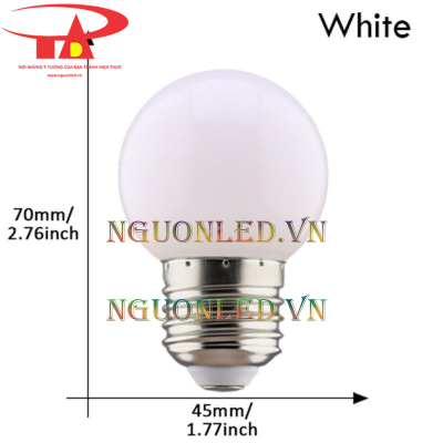 Bóng led chanh 3w trắng