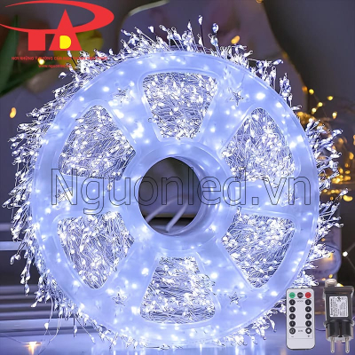 Dây đèn led rễ cây 100m màu trắng
