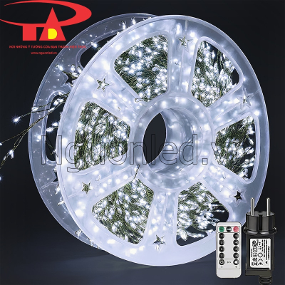 Dây đèn led rễ cây 50m màu trắng