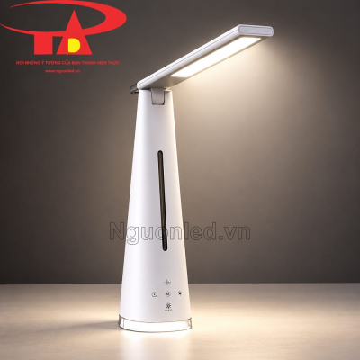Đèn Bàn LED MPE TL6 5W 3 Màu, Tích Hợp Quạt Và 2 Cổng USB