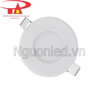 Đèn led âm trần 3w tròn