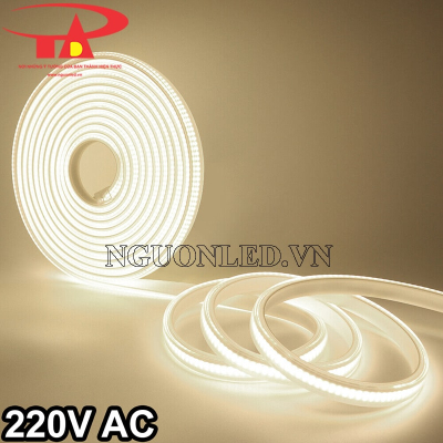 Đèn led dây COB 220V màu trung tính