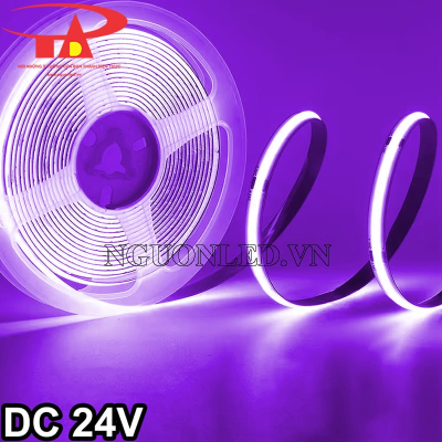 Đèn led dây COB 24V màu tím