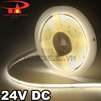 Đèn led dây COB 24V màu trung tính