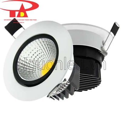  Đèn led downlight cob 12w