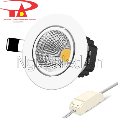  Đèn led downlight cob 7w