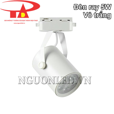 Đèn led ray 5W vỏ trắng