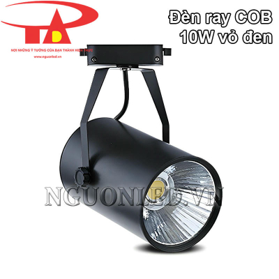 Đèn led rọi ray COB 10W vỏ đen