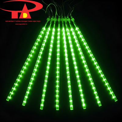 Led sao băng màu xanh lá