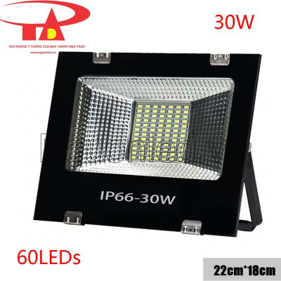 Đèn pha kim cương nhiều led 30w