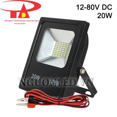 Đèn pha led 12-80V 20W