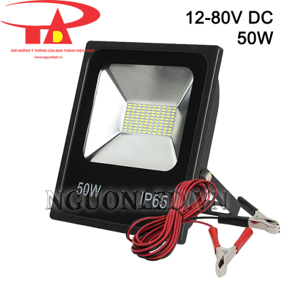 Đèn pha led 12-80V 50W