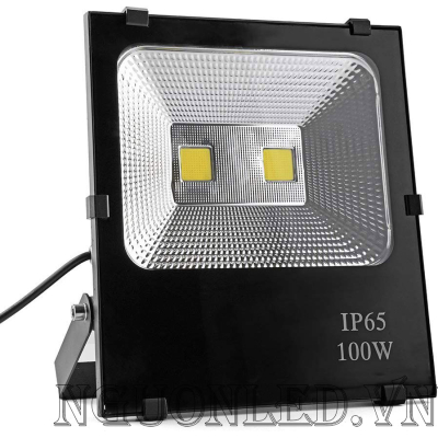 ĐÈN PHA LED VỎ ĐEN 100W