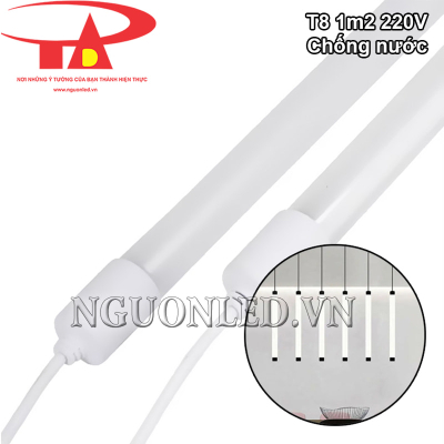 Đèn tuýp led t8 1m2 màu trắng chống nước