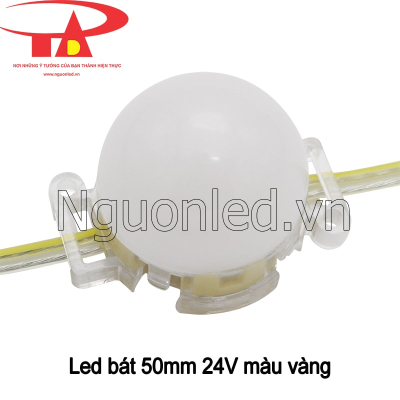 Led bát 50mm 24v màu vàng