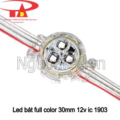 Led bát full color 30mm ic 1903