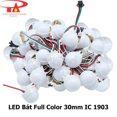 Led bát full color 30mm ic 1903