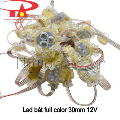 Led bát full color 30mm ic 8206