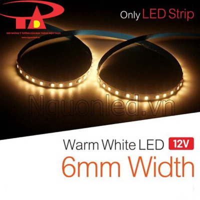 Led dây ziczac 2835 12v màu vàng