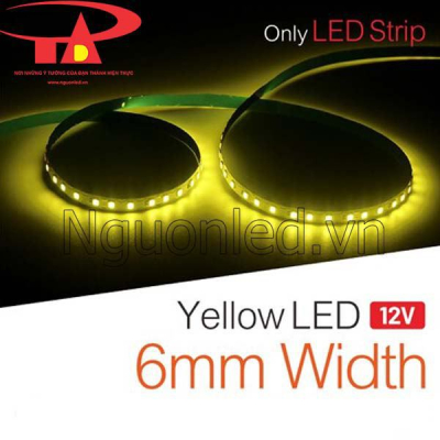 Led dây ziczac 2835 12v màu vàng chanh