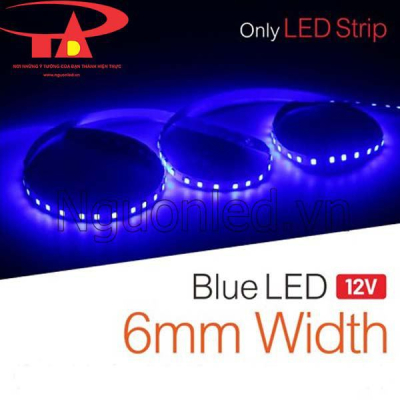 Led dây ziczac 2835 12v màu xanh dương