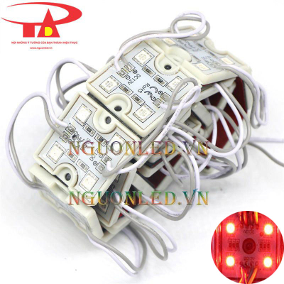 Led module 4 bóng màu đỏ