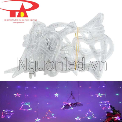 Led rèm chuông nai thông đủ màu