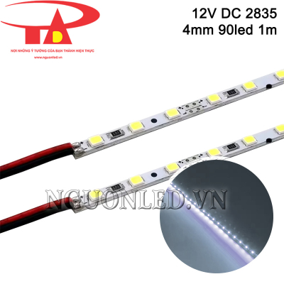 Led thanh 12V 2835 4mm 90 led 1m