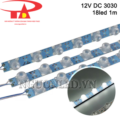 Led thanh 12V 3030 18 led màu trắng