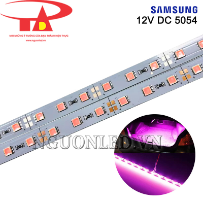 Led thanh 12V 5054 Samsung màu hồng