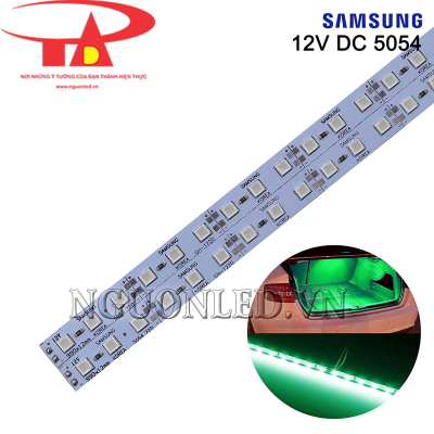 Led thanh 12V 5054 Samsung màu xanh lá