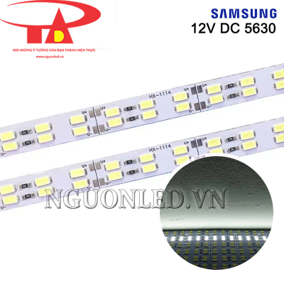 Led thanh 12V 5630 Samsung màu trắng