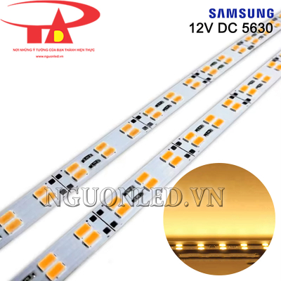 Led thanh 12V 5630 Samsung màu vàng