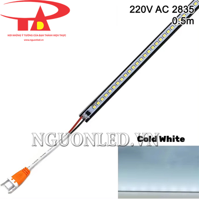 Led thanh 220V 2835 50cm màu trắng