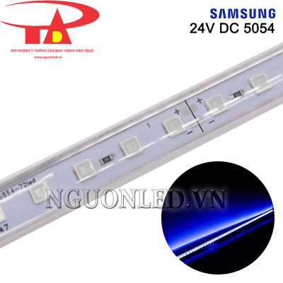 Led thanh 24V 5054 Samsung xanh dương