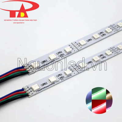 Led thanh nhôm 24V màu RGB