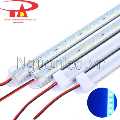 Led thanh nhôm 24V màu xanh dương