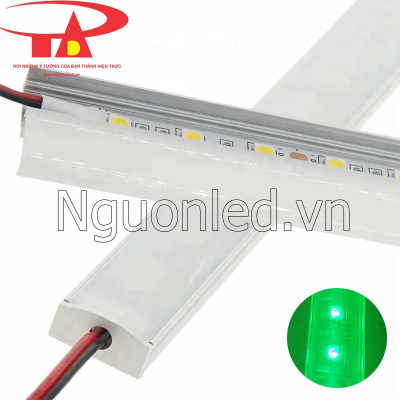 Led thanh nhôm 24V màu xanh lá