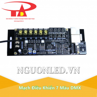 Mạch điều khiển 7 màu DMX