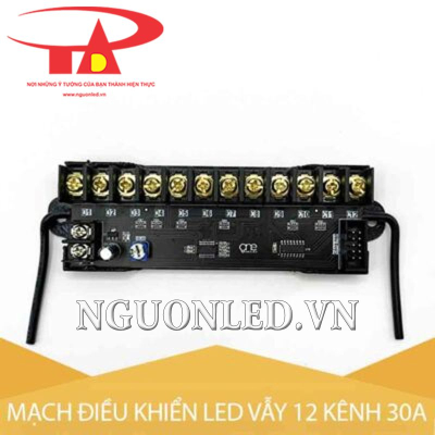 Mạch led vẫy 12 Kênh 30A Oneled