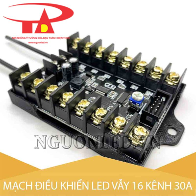 Mạch led vẫy 16 Kênh 30A Oneled