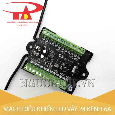 Mạch led vẫy 24 Kênh 6A Oneled